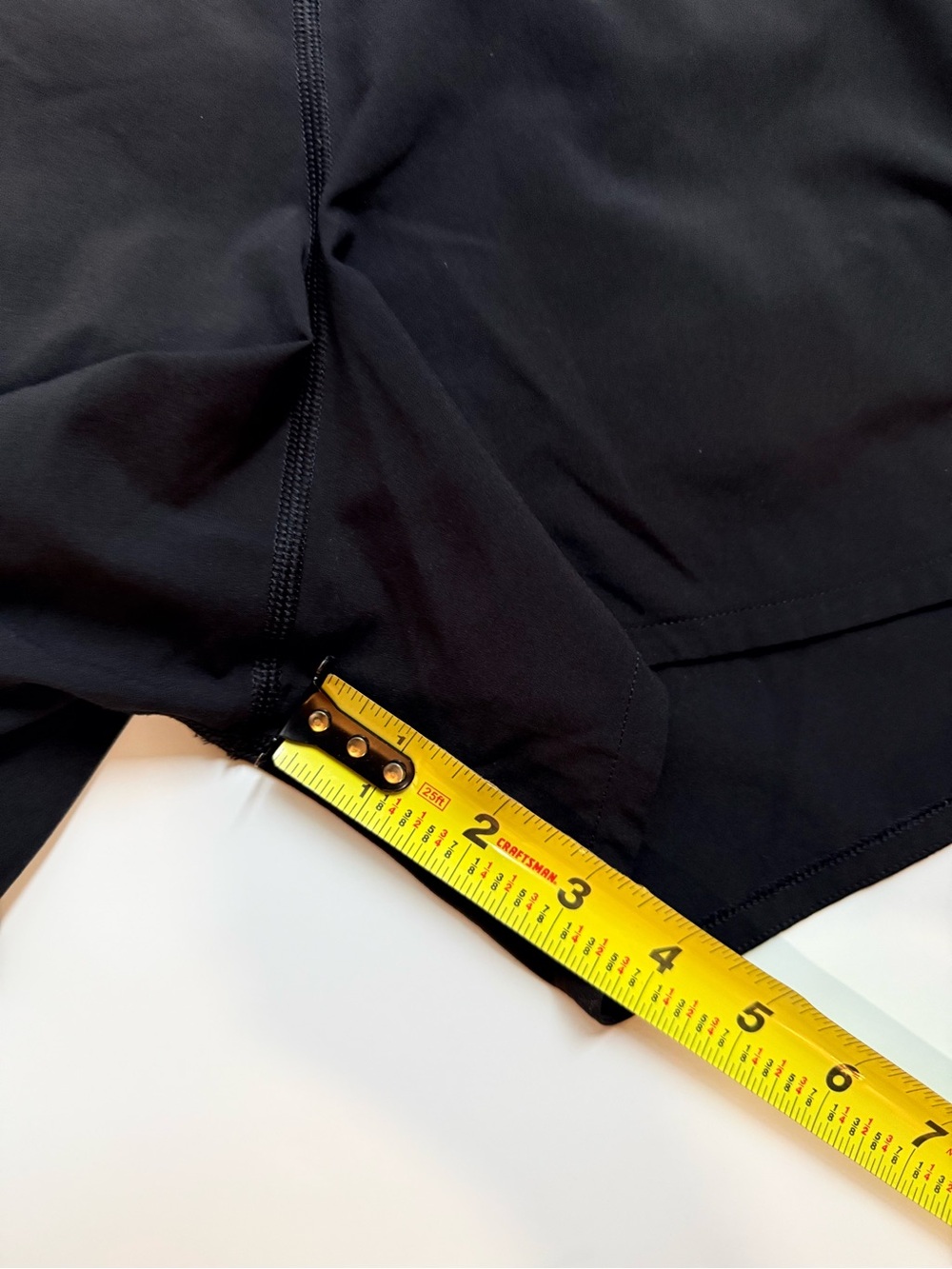 Lululemon Speed Up High-Rise Lined Shorts 4” Black Size 6 - Picture 3 of 4